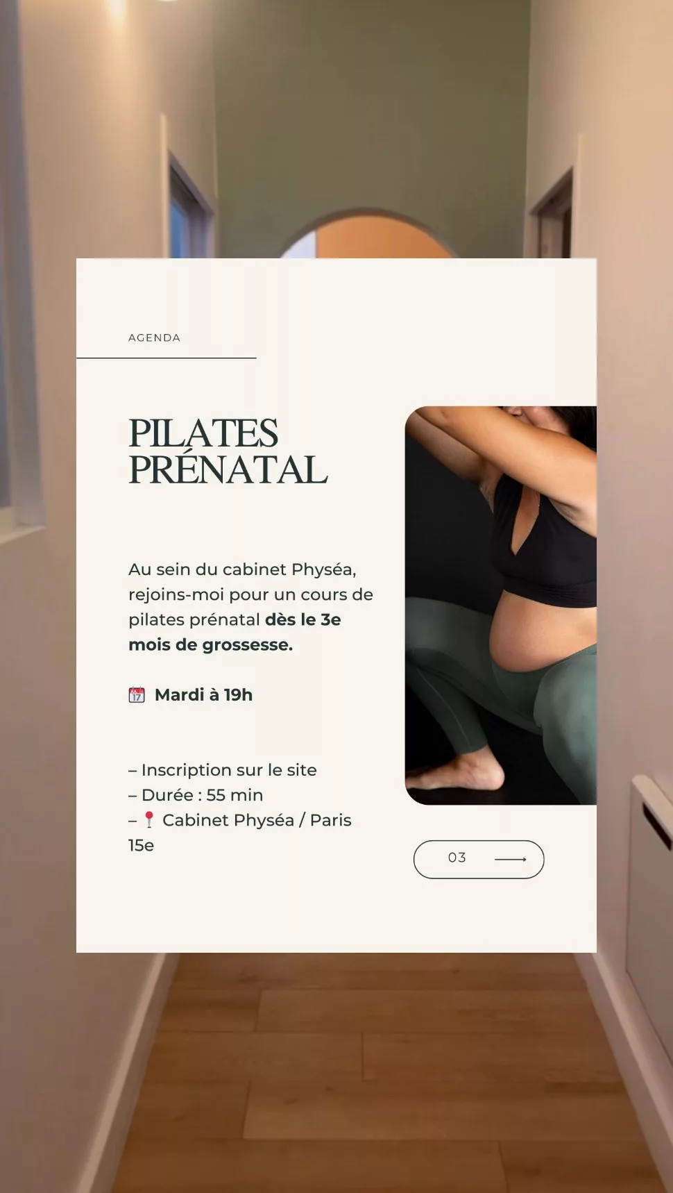 Je vous fais découvrir le cabinet @physea_kinesitherapie dans le 15e arrondissement où j’ai le plaisir désormais de vous accueillir 
• les mardis à 19h pour du pilates prénatal 
• les jeudis à 12h30 pour le pilates tapis 

Un lieu regroupant osteo, kinés et autres spécialistes pour les soins des mamans et des bébés.
Les cours sont ouverts à toutes quelque soit votre niveau ! 

📲 infos et réservation en bio

#pilatesfr #pilates #prenatalworkout #pilatesprenatal #pilatesmat #pilatesworkout #pilatesparis #mumtobe