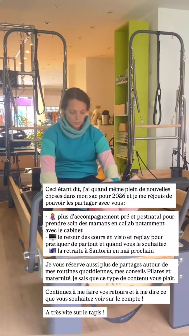 ✨Objectif 2026 #pilatesfr #pilates #pilateslife #prenatalworkout #postnatal #pilatesparis